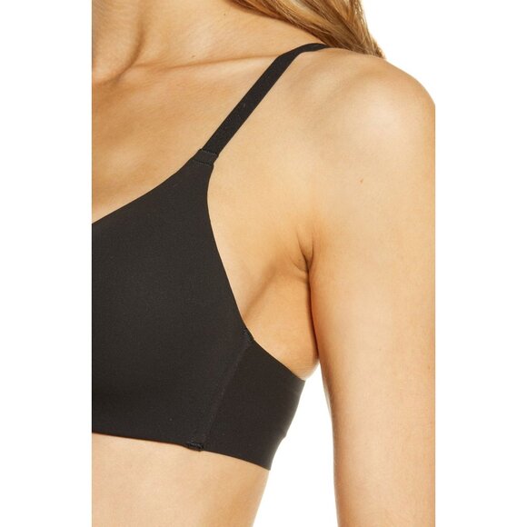 🆕 WACOAL Comfort First Seamless T-Shirt Wireless Bra 34DD Black #856339 - Picture 4 of 10